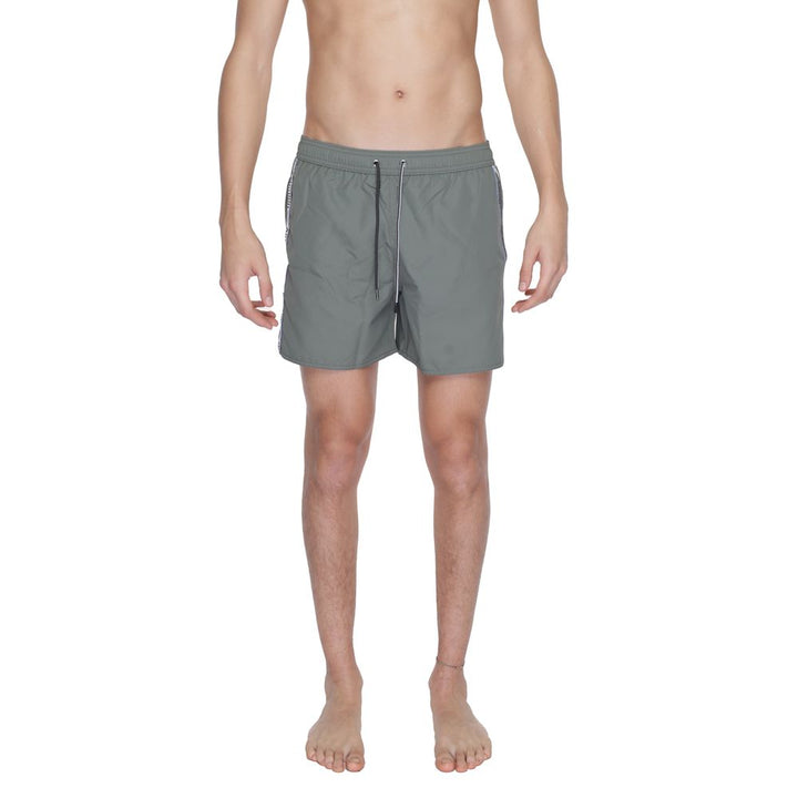 Emporio Armani Underwear Grüne Polyester-Bademode