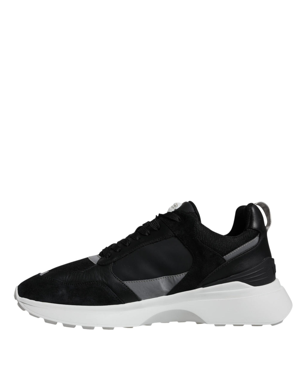 Baskets basses Versace en toile noire Quad Fabric Medusa