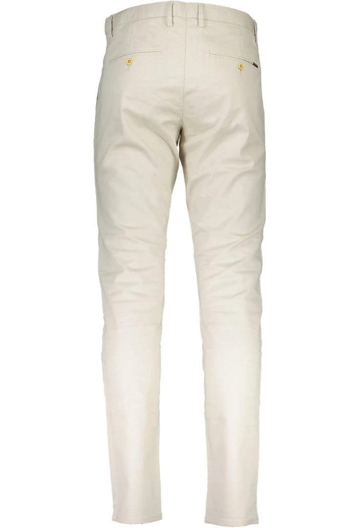 GANT BEIGE MEN&#39;S TROUSERS
