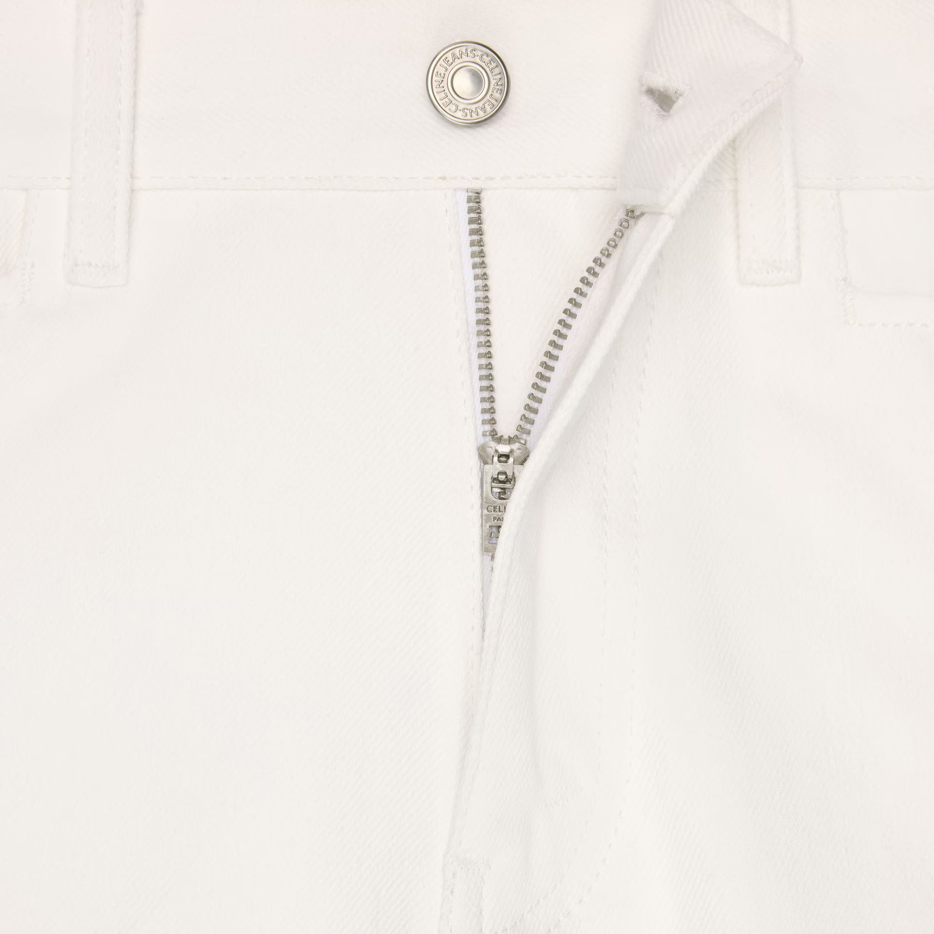 Céline Cotton Denim Jeans