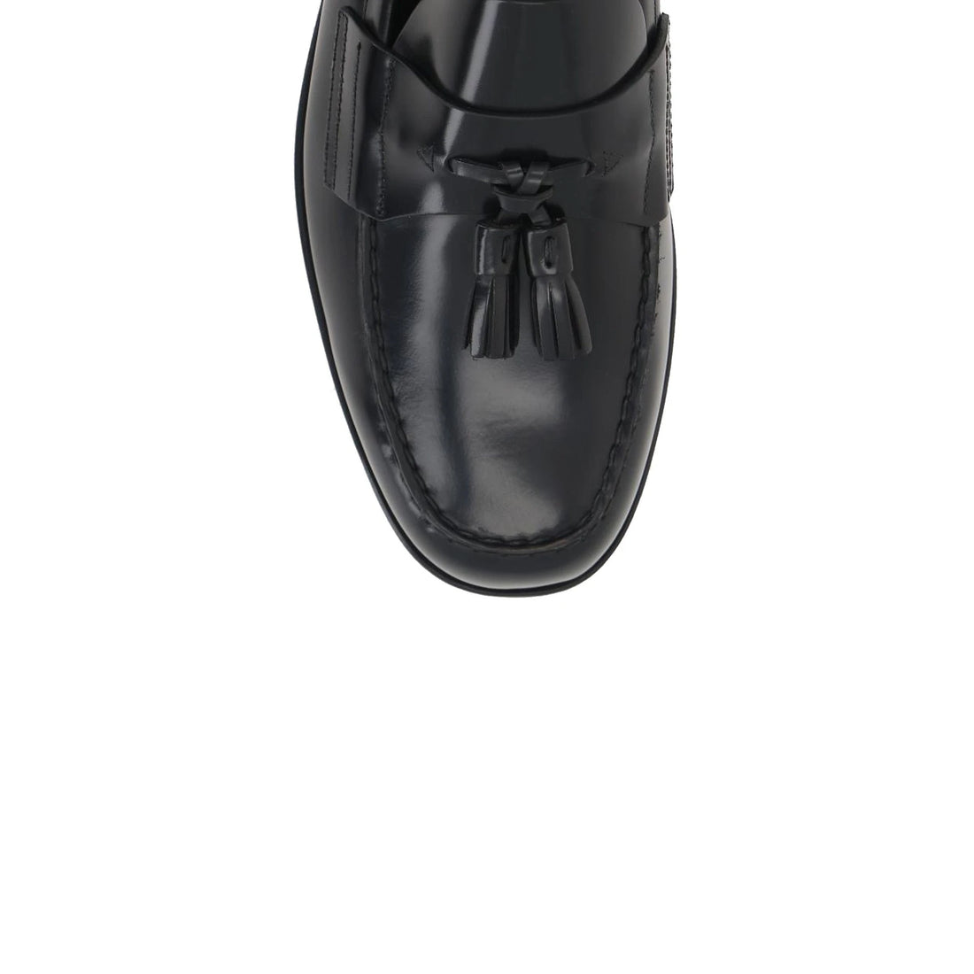 Prada Herren Leather Loafers