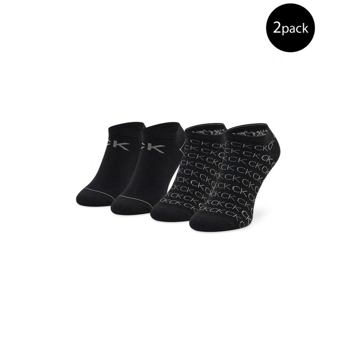 Calvin Klein Black Cotton Tights & Sock