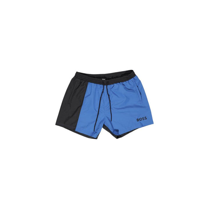 Hugo Boss Blaue Polyester-Bademode