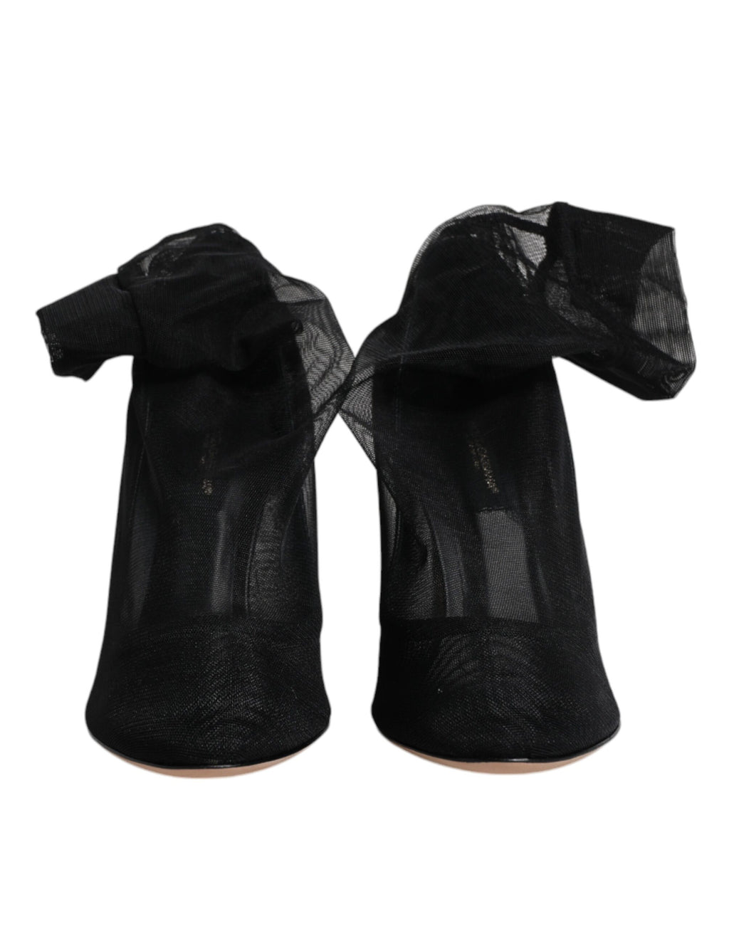 Dolce &amp; Gabbana – Schwarze Stiefel im Sockenstil aus Nylonnetz