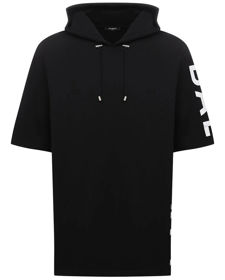 Balmain Sweatshirts Black Man