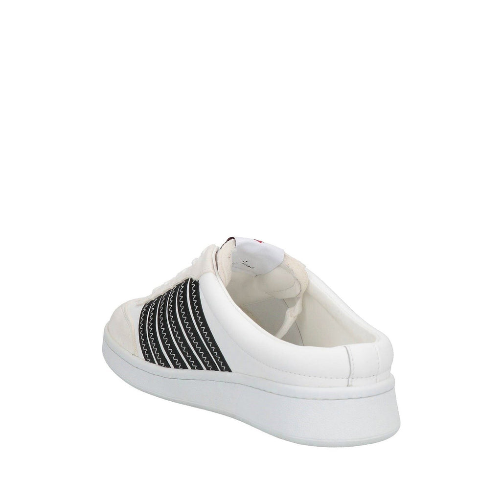 Dsquared2 Open Back Leather Sneakers