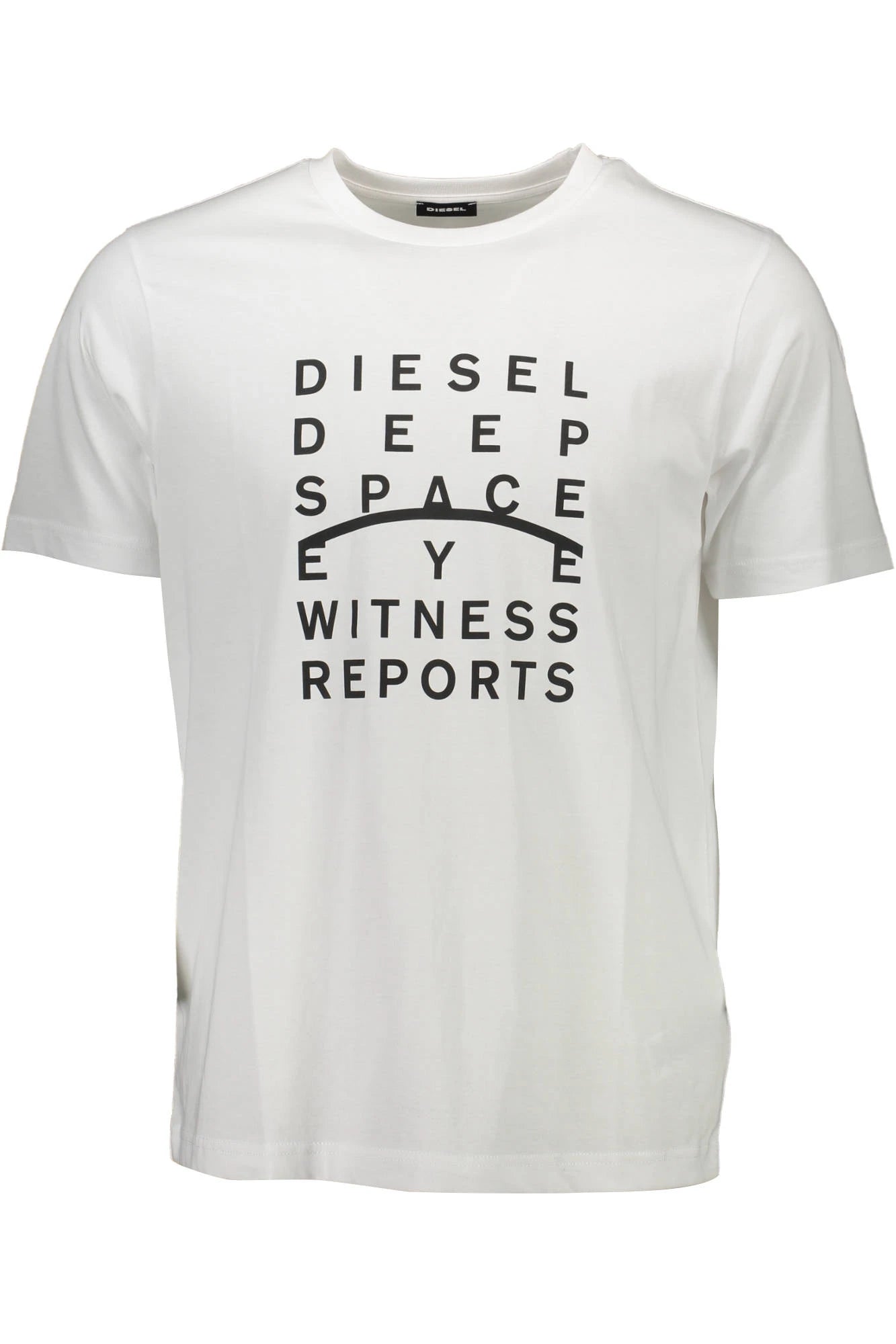 DIESEL SHORT SLEEVE T-SHIRT MEN WHITE