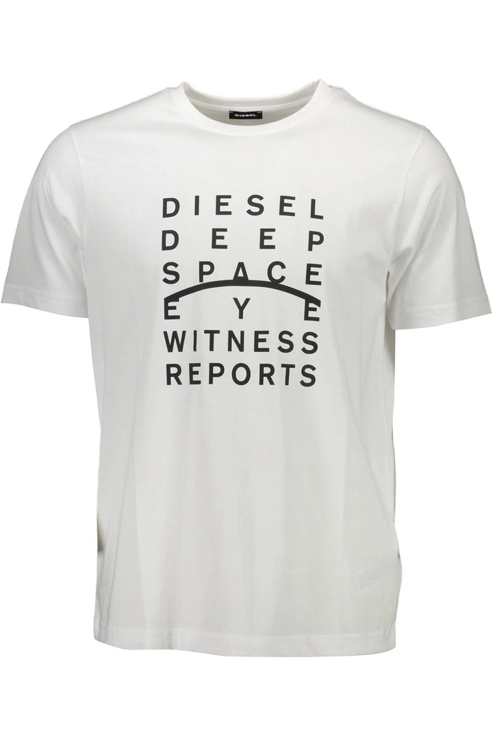 DIESEL SHORT SLEEVE T-SHIRT MEN WHITE
