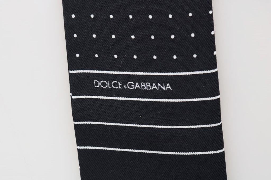 Dolce &amp; Gabbana Eleganter Seiden-Krawattenschal für Herren