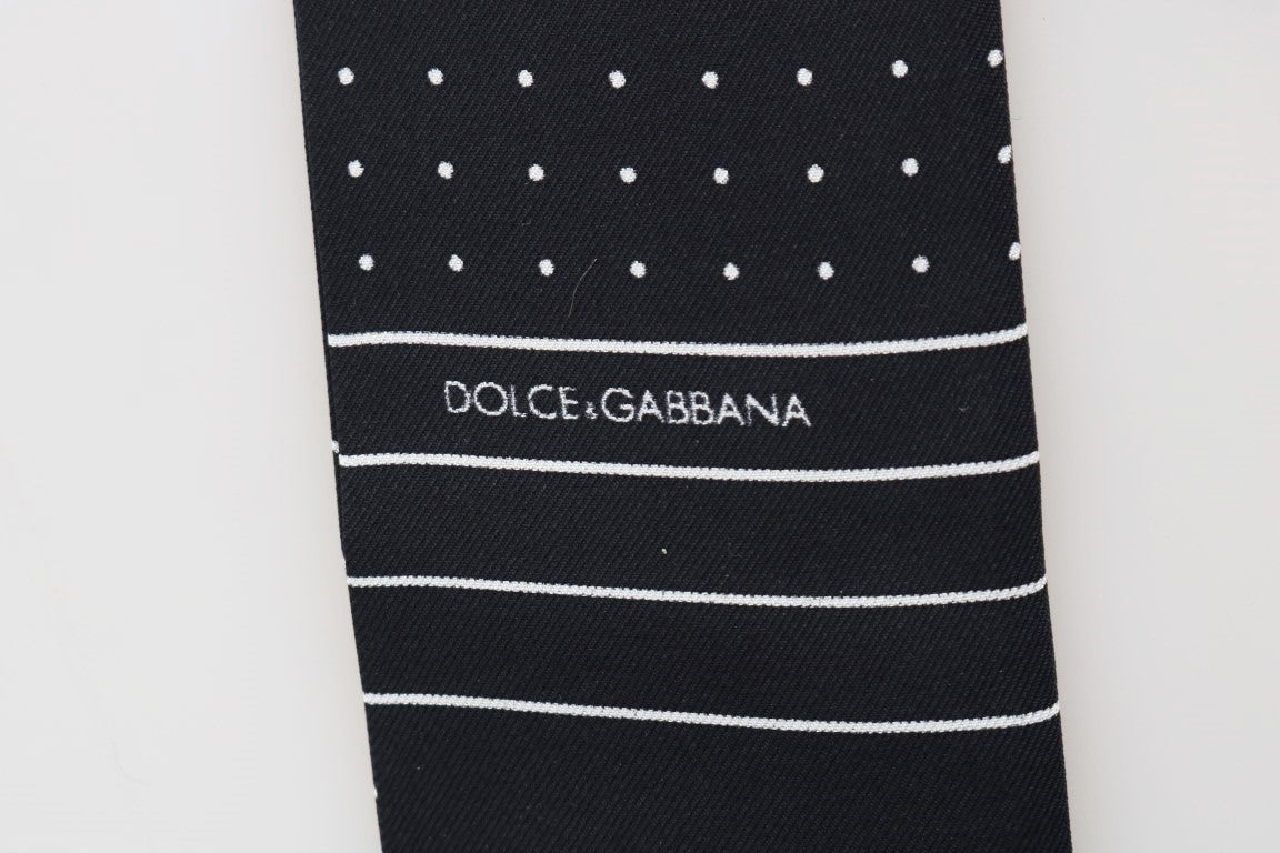 Dolce &amp; Gabbana Eleganter Seiden-Krawattenschal für Herren