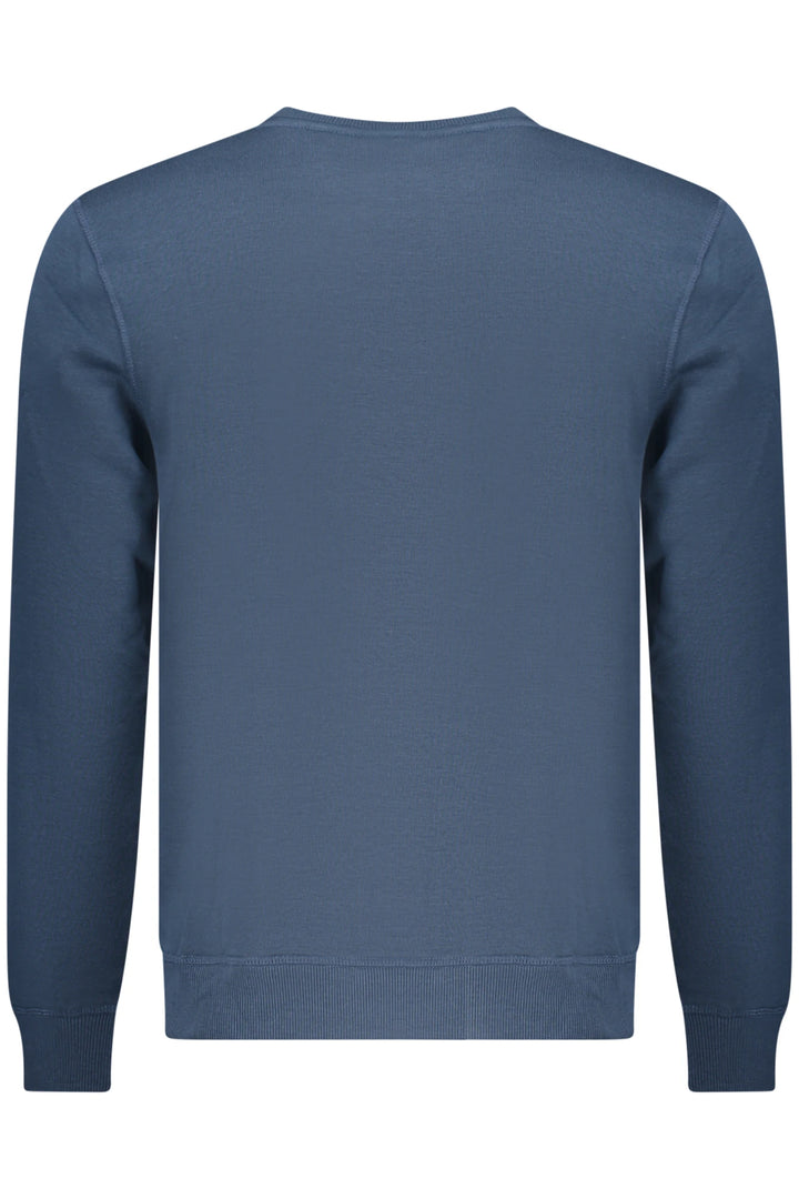 US GRAND MEN&#39;S BLUE ZIP-UP SWEATSHIRT