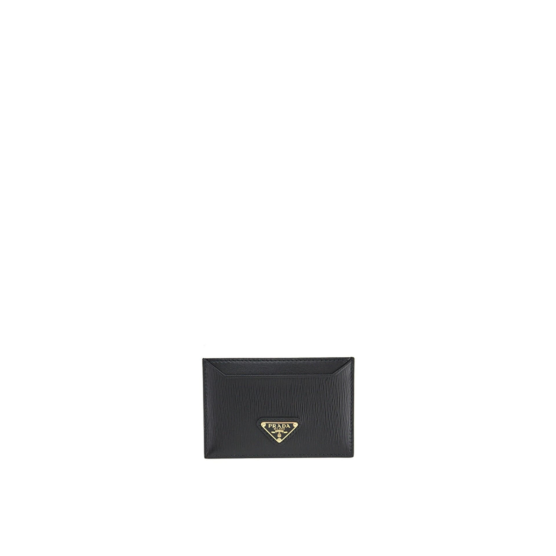 Prada Leather Cad Holder