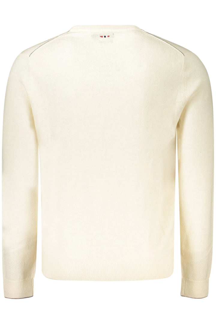 NAPAPIJRI MEN&#39;S WHITE SWEATER