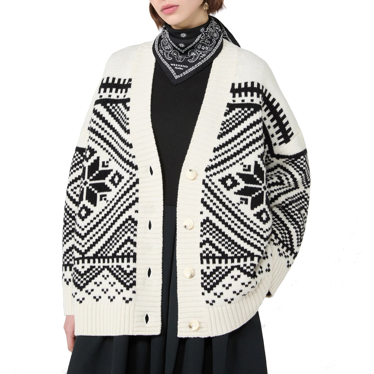 Max Mara Weekend Belgio Wool Cardigan