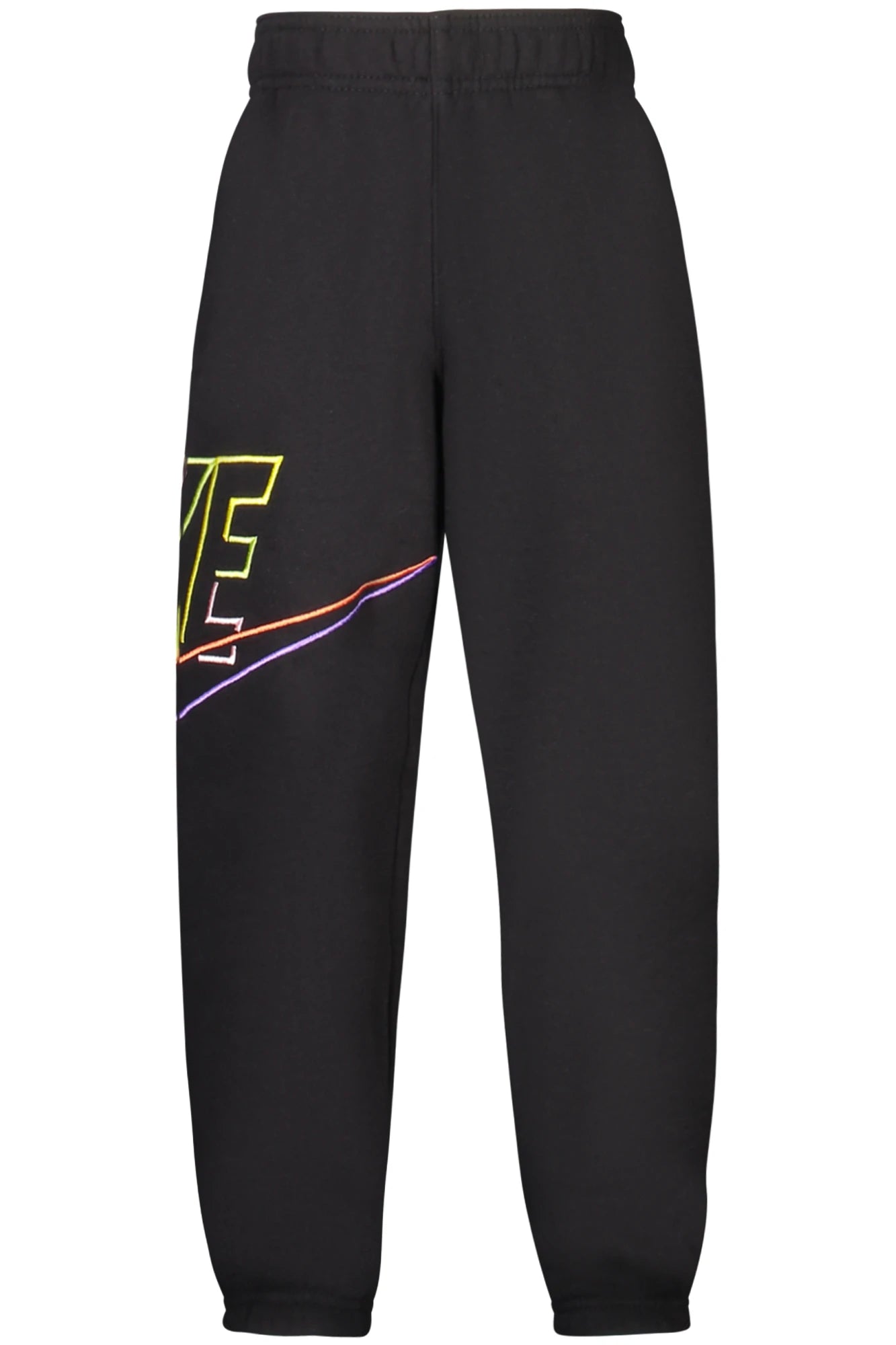 NIKE KIDS&#39; BLACK LONG TRACK PANTS