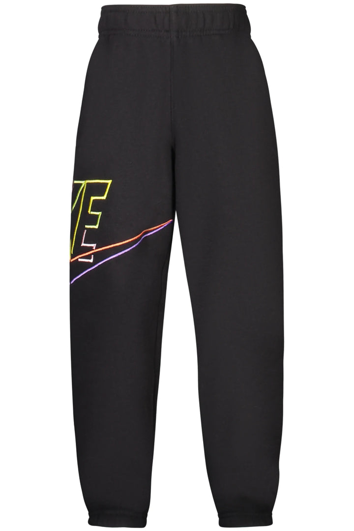NIKE KIDS&#39; BLACK LONG TRACK PANTS