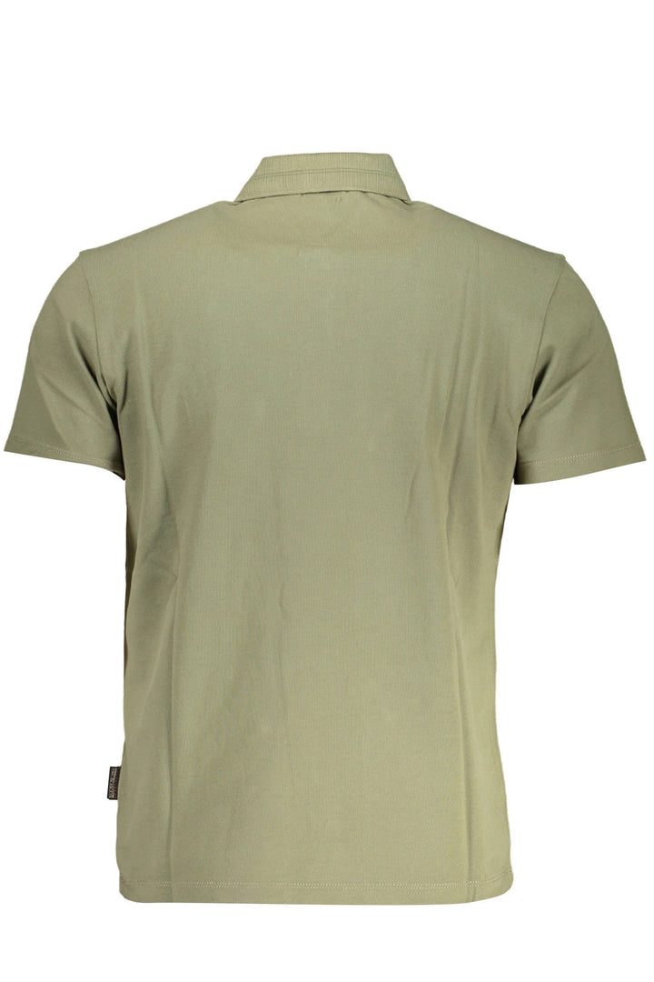 NAPAPIJRI POLO SHORT SLEEVES MEN GREEN