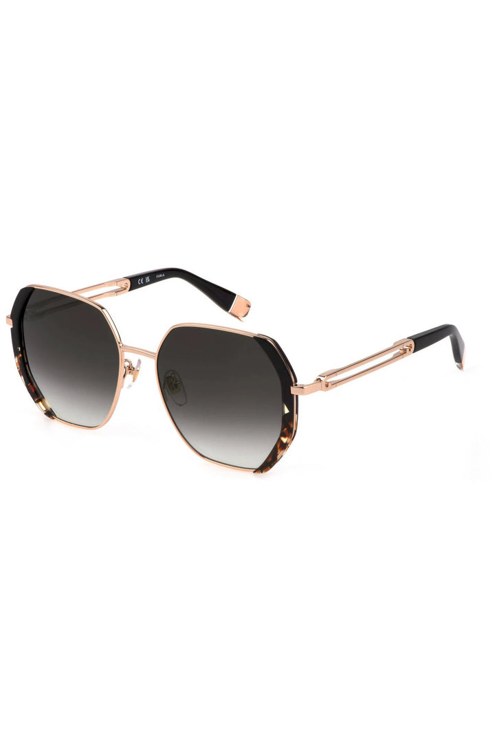 FURLA GOLD SUNGLASSES FOR WOMEN