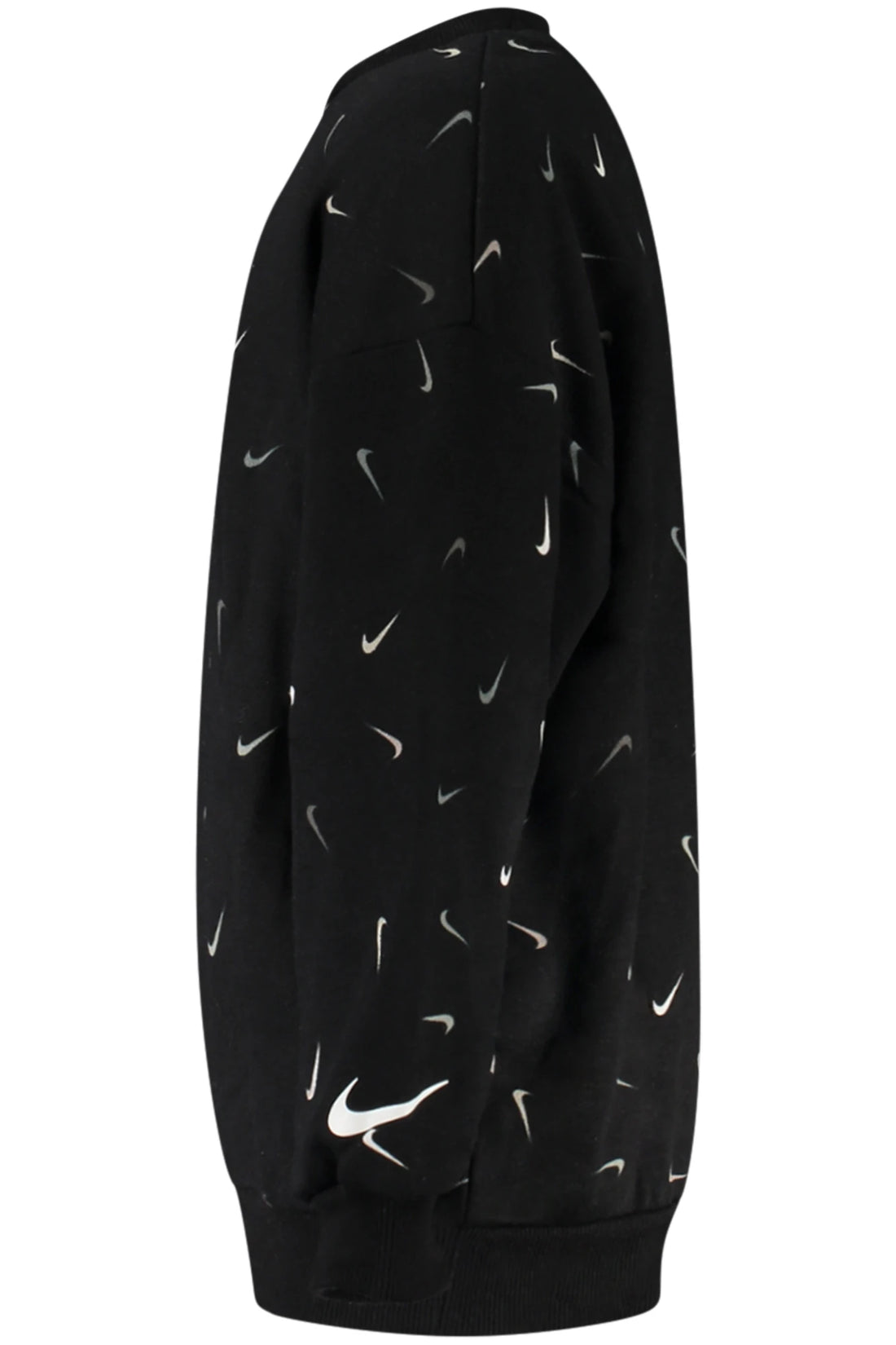 NIKE KIDS&#39; BLACK ZIP-UP SWEATSHIRT