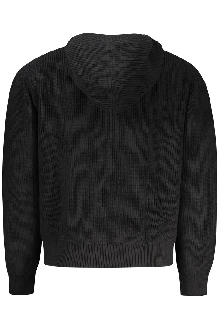 GUESS JEANS MEN S BLACK CARDIGAN