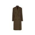 Acne Studios Checked Double-Breasted Wool Blend Coat – Siebentaschen