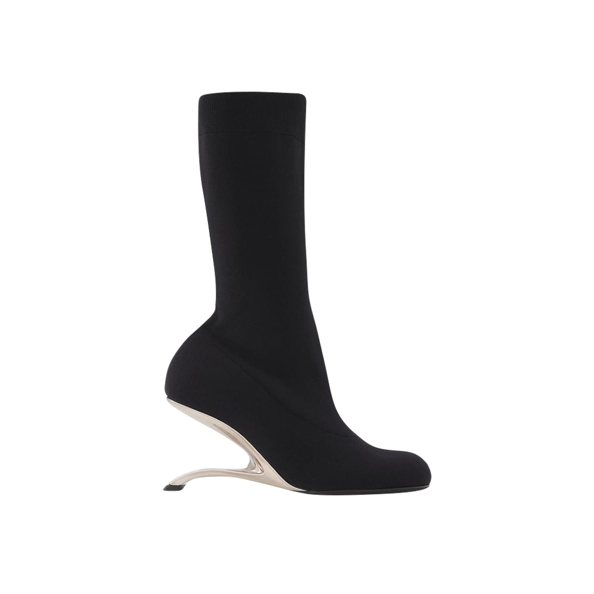 Alexander McQueen Stretch Boots - WOMEN SHOES - ALEXANDER MCQUEEN - Tluxy New