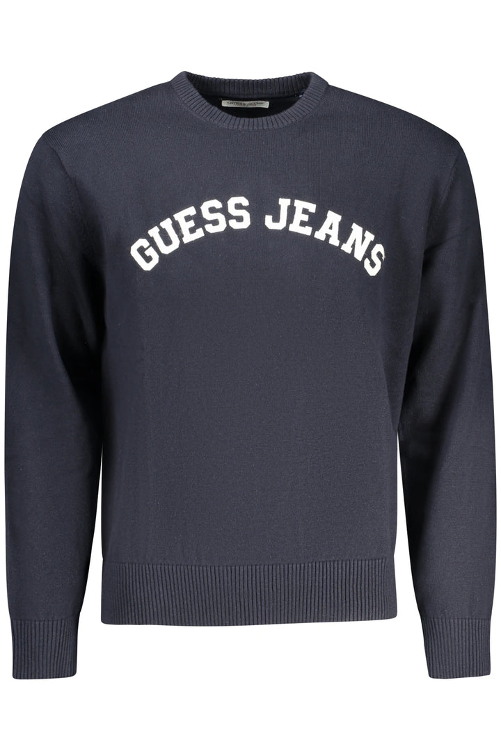 GUESS JEANS MEN S BLUE SWEATER