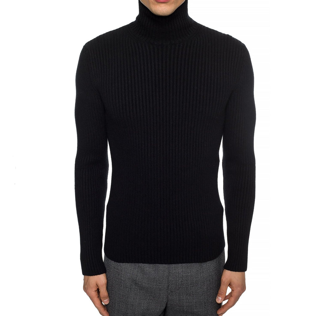 Balenciaga Cashmere Blend Rib Knit Turtleneck – Siebentaschen