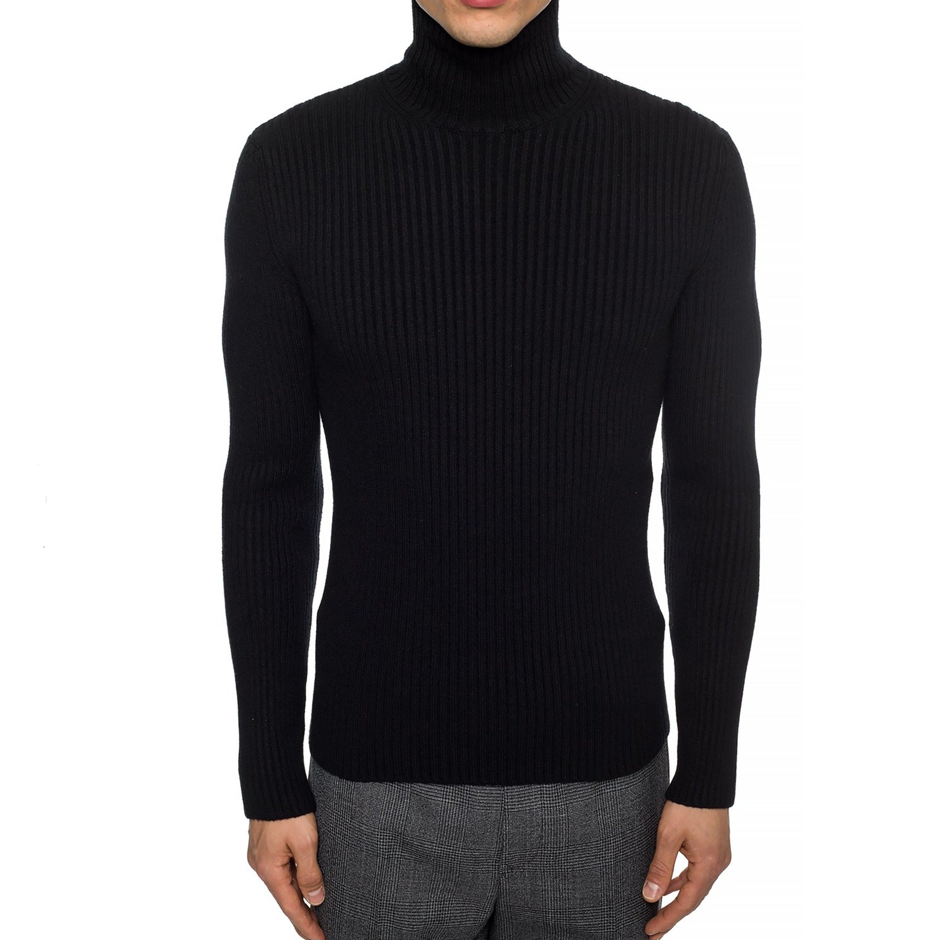 Balenciaga Cashmere Blend Rib Knit Turtleneck – Siebentaschen