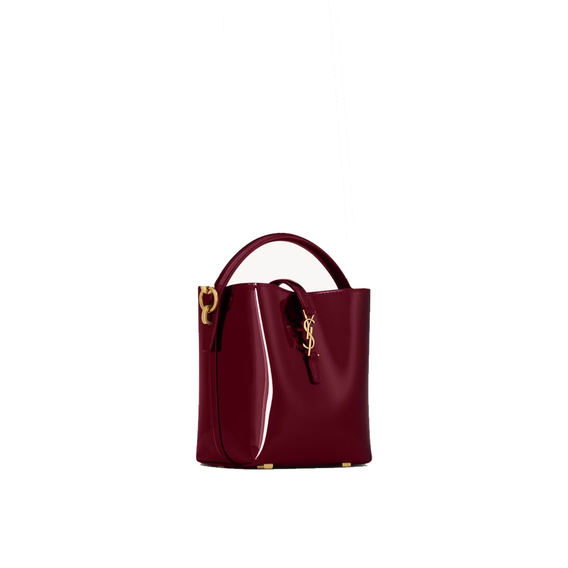 SAINT LAURENT Le 37 Mini Shoulder Bag Red – Siebentaschen