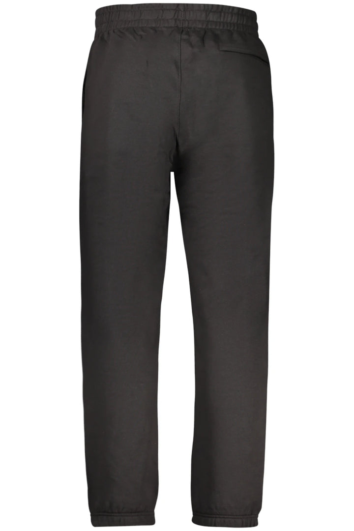 CALVIN KLEIN MEN&#39;S BLACK LONG TRACKSUIT PANTS