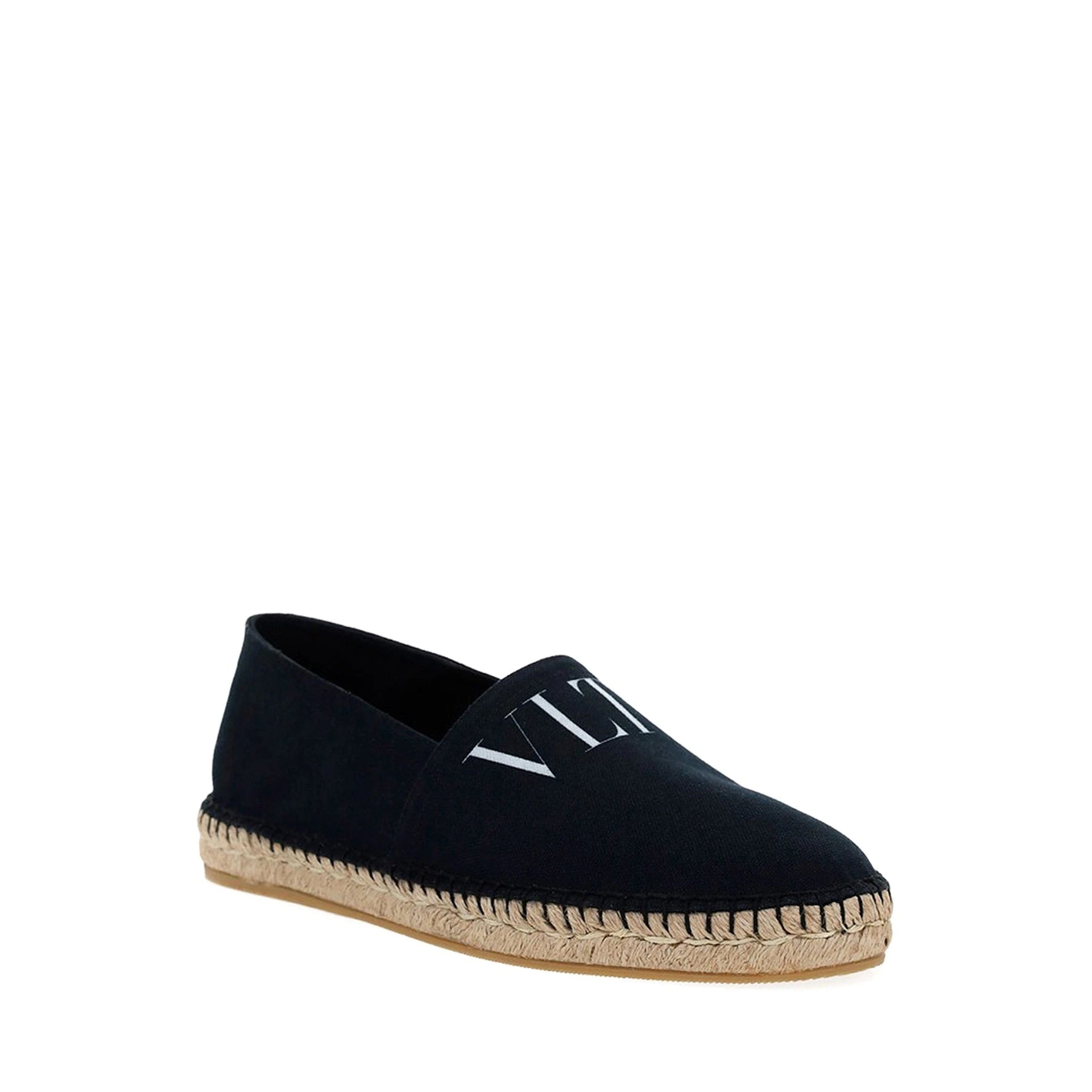 Valentino Garavani Canvas Logo Espadrillas