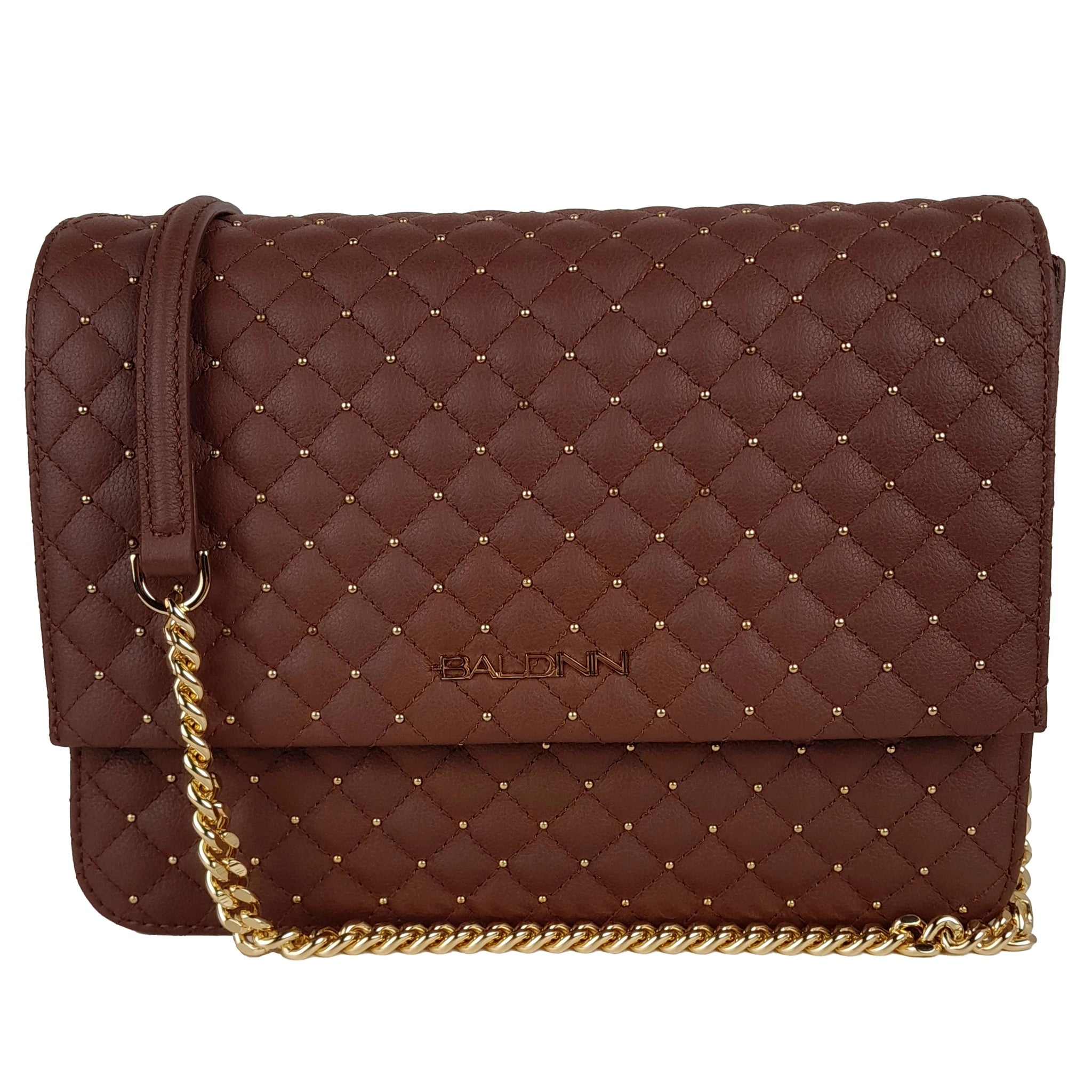 Baldinini Crossbody Bags Brown Woman