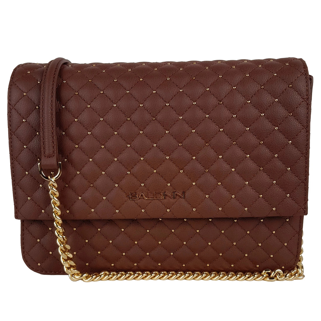 Baldinini Crossbody Bags Brown Woman