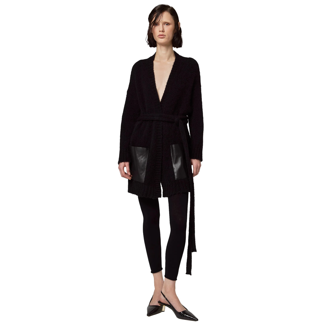 Alpha Studio Dress Black Woman