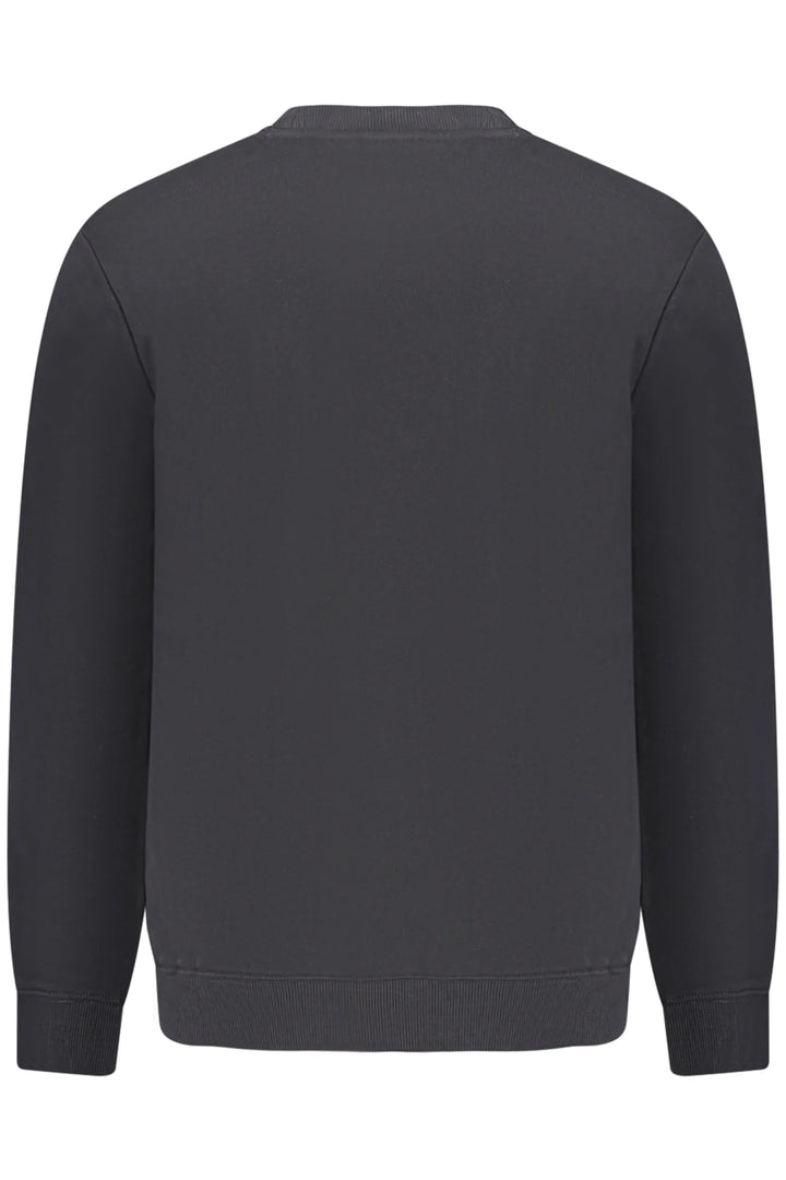 NAPAPIJRI MEN&#39;S BLACK ZIP-UP SWEATSHIRT