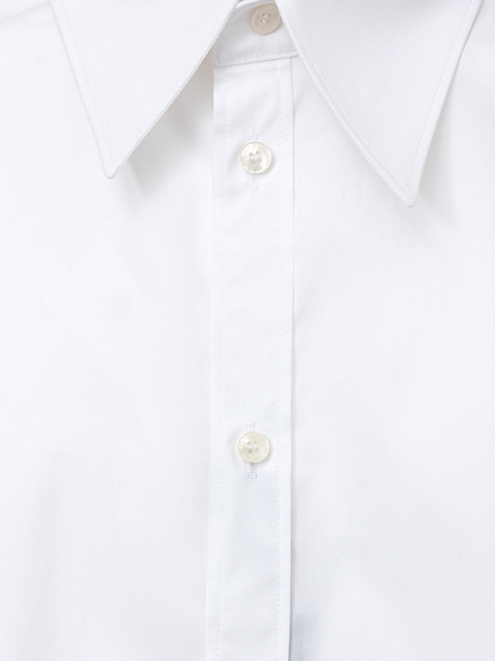 Dolce & Gabbana White Martini Shirt – Regular Fit – Siebentaschen