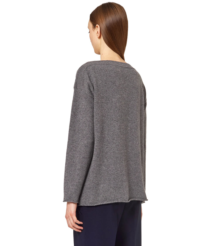 Alpha Studio Sweaters Grey Woman