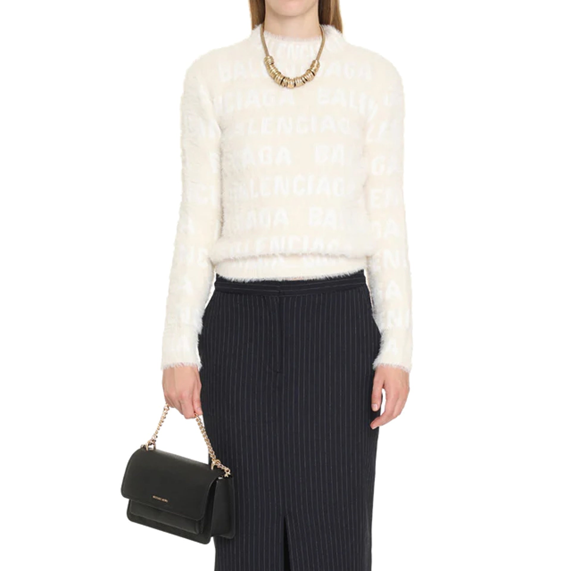 Balenciaga jacquard Logo Sweater – Siebentaschen