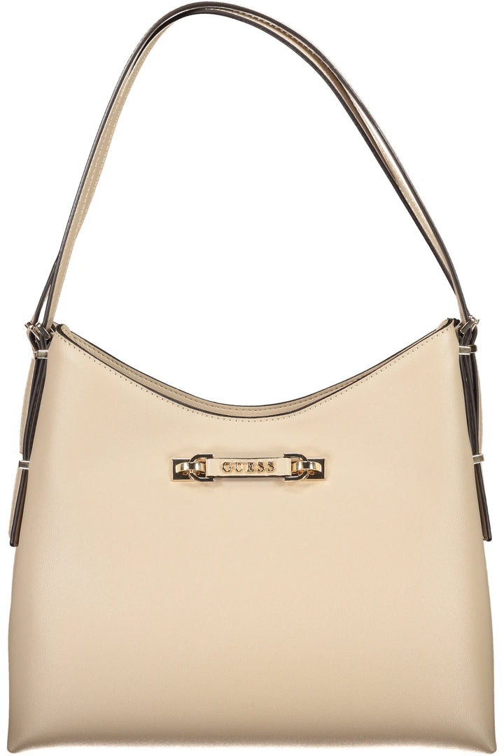 GUESS JEANS WOMEN&#39;S BEIGE BAG