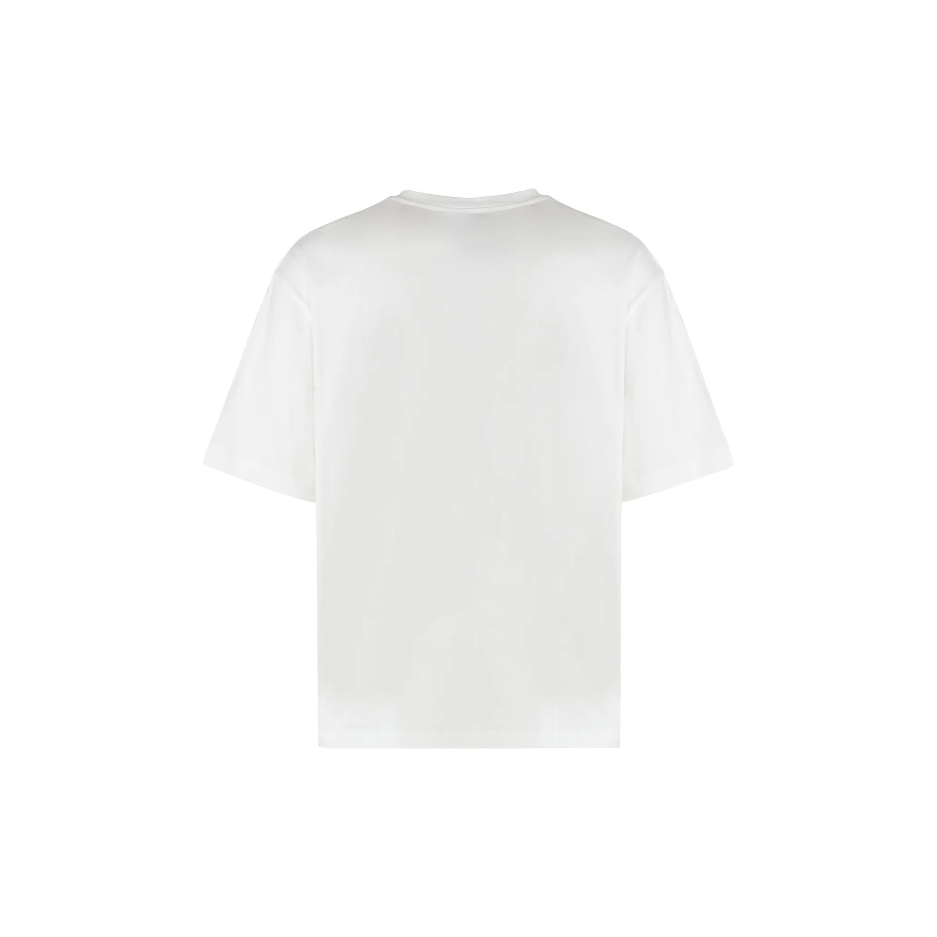 Off-White Cotton Crew-neck T-shirt