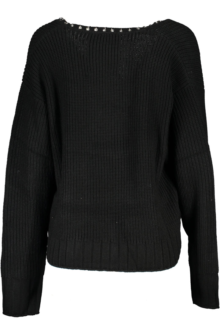 PATRIZIA PEPE WOMEN&#39;S BLACK SWEATER