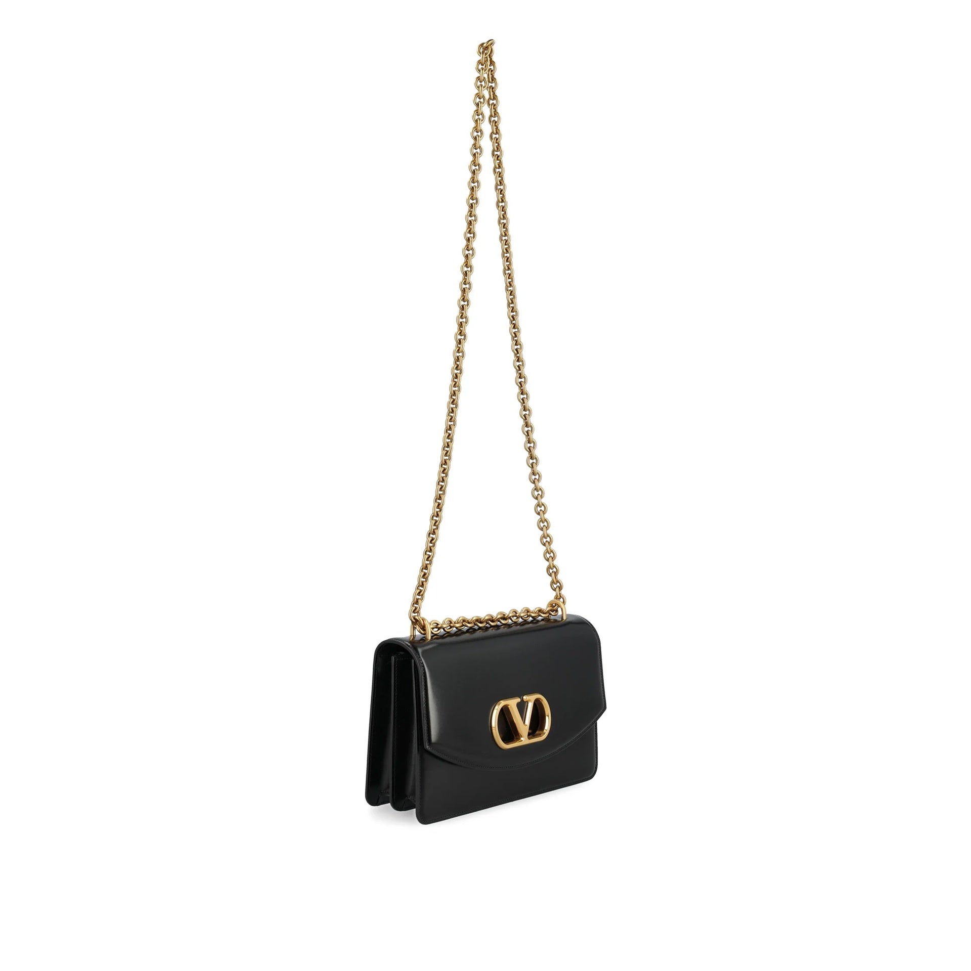 Valentino Garavani Vain Leather Shoulder Bag