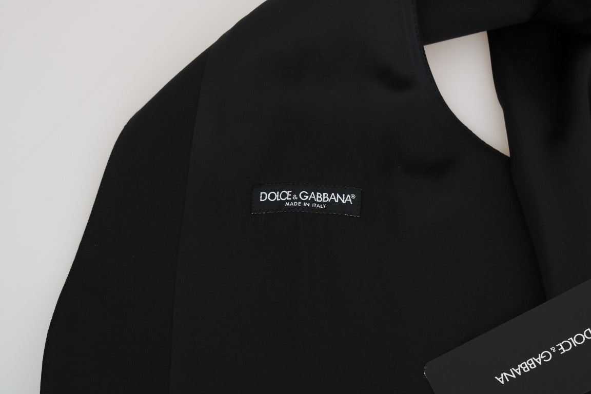 Dolce &amp; Gabbana - Gilet élégant coupe slim noir