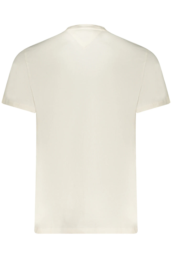 TOMMY HILFIGER MEN&#39;S SHORT-SLEEVE T-SHIRT WHITE
