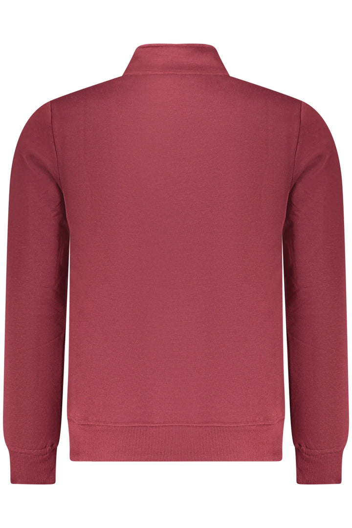 US GRAND MEN&#39;S RED ZIP-UP SWEATSHIRT