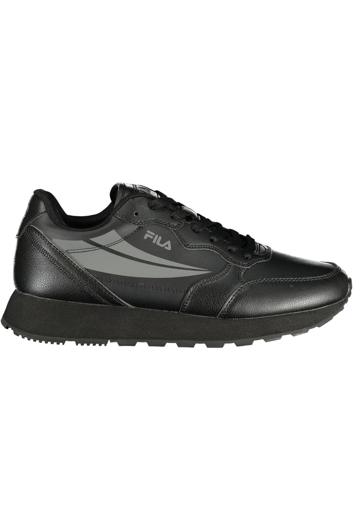FILA MEN&#39;S BLACK SPORTS SHOES