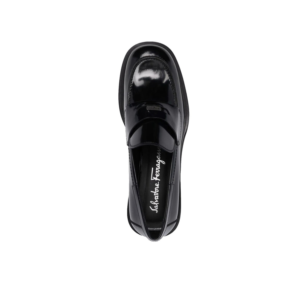 Ferragamo Nyx 30 Leather Loafers