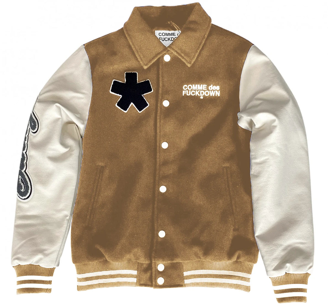 Comme Des Fuckdown Jackets Brown Woman
