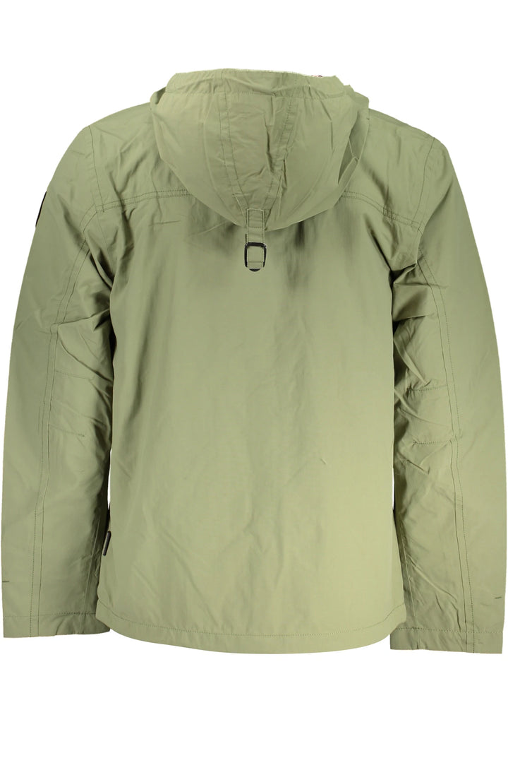 NAPAPIJRI GREEN MEN&#39;S SPORTS JACKET